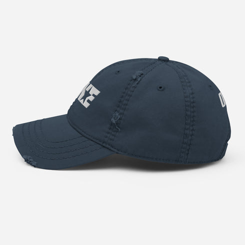 Baseball 1STAR Distressed Dad Hat